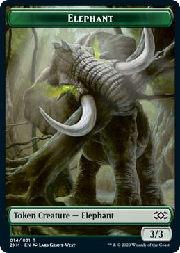 0014 Elephant Token T Double Masters