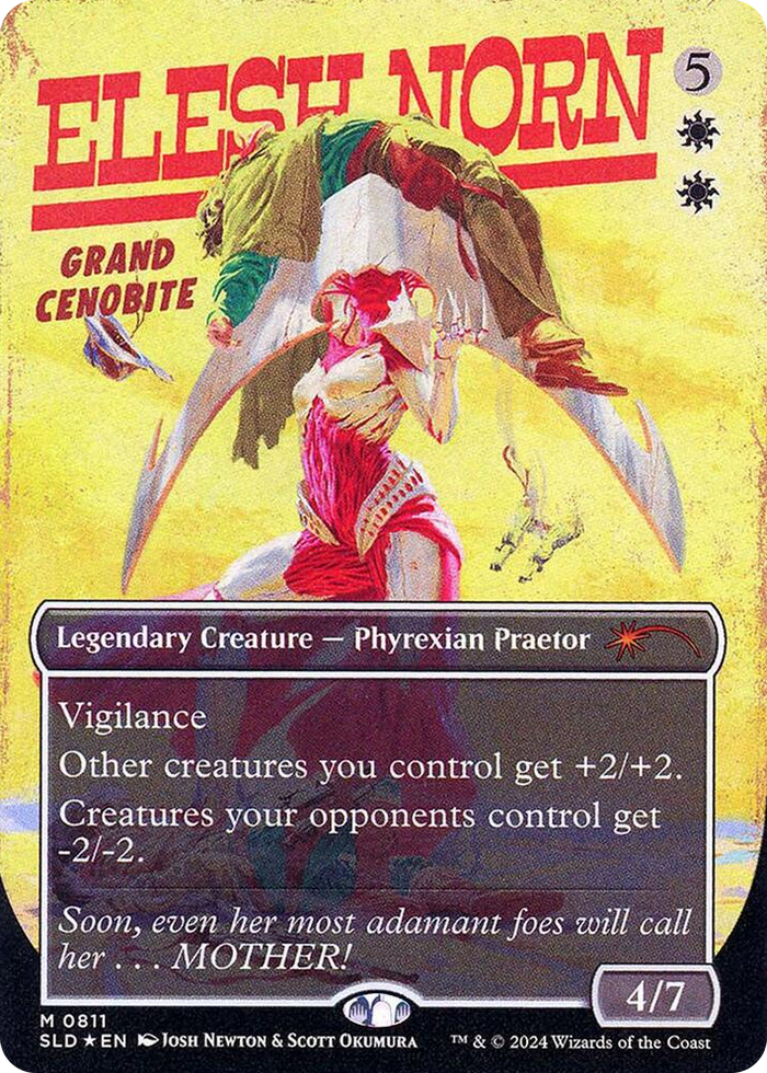 Elesh Norn, Grand Cenobite (0811) (Rainbow Foil) #811 M - Secret Lair Drop Series Pokemon card