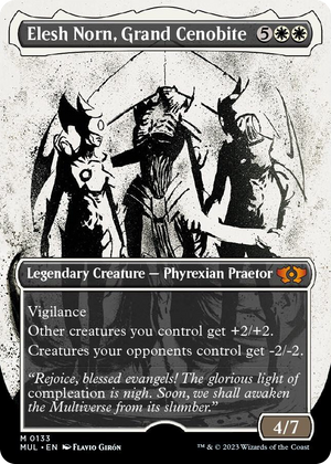 0133 Elesh Norn, Grand Cenobite (Halo Foil) M March of the Machine: Multiverse Legends