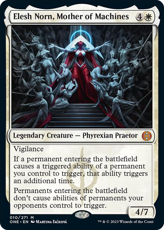 0010 Elesh Norn, Mother of Machines M Phyrexia: All Will Be One