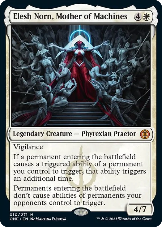 0010 Elesh Norn, Mother of Machines M Phyrexia: All Will Be One