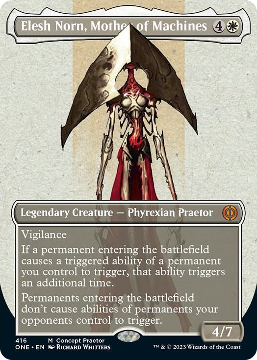0416 Elesh Norn, Mother of Machines (Concept Praetor) M Phyrexia: All Will Be One