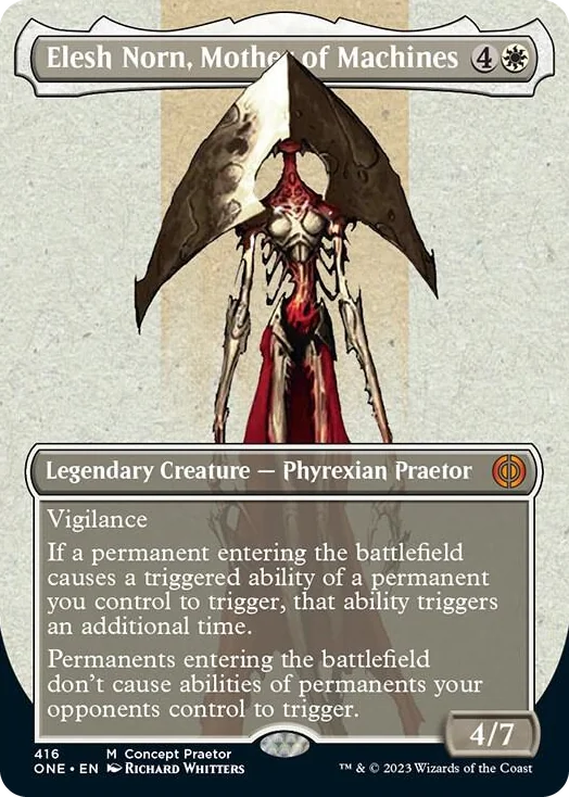 0416 Elesh Norn, Mother of Machines (Concept Praetor) M Phyrexia: All Will Be One