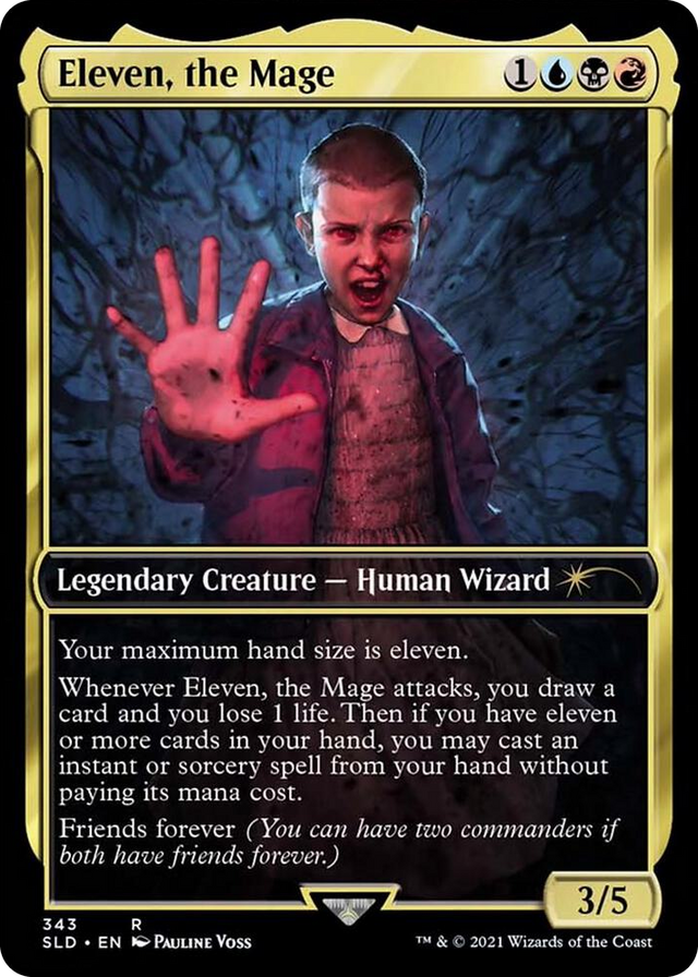 0343 Eleven, the Mage R Secret Lair Drop Series