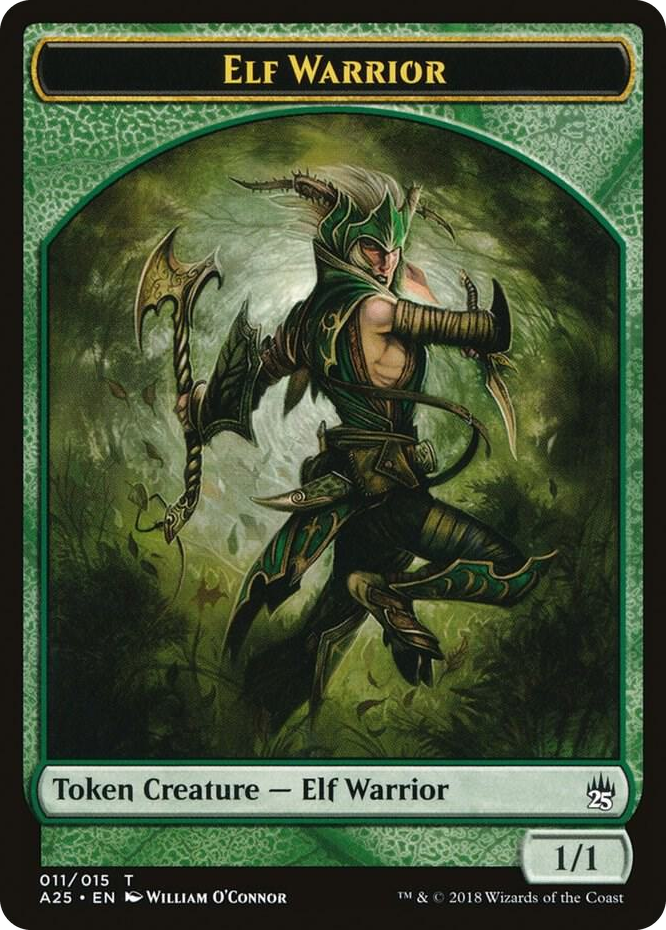 0011 Elf Warrior Token (011) T Masters 25