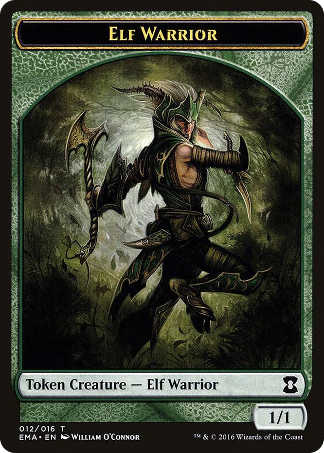 Elf Warrior Token #12 T - Eternal Masters Pokemon card