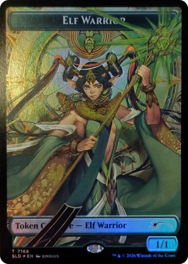 7168 Elf Warrior Token (7168) T Secret Lair Drop Series