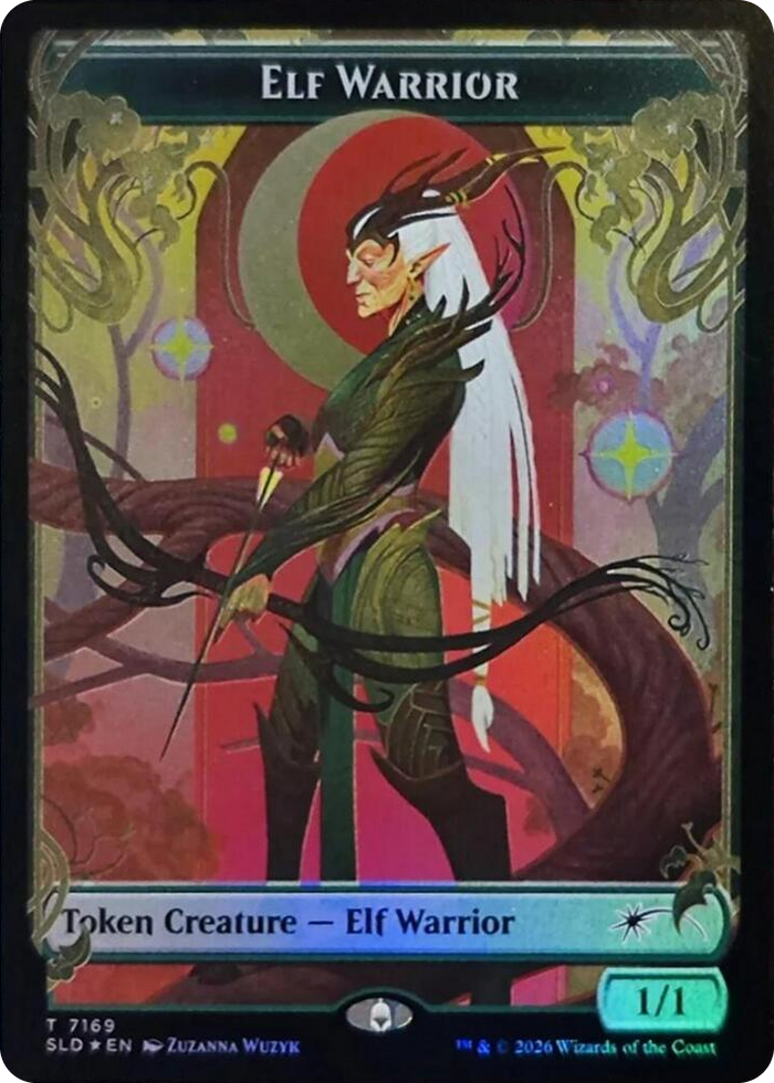 Elf Warrior Token (7169) #7169 T - Secret Lair Drop Series Pokemon card