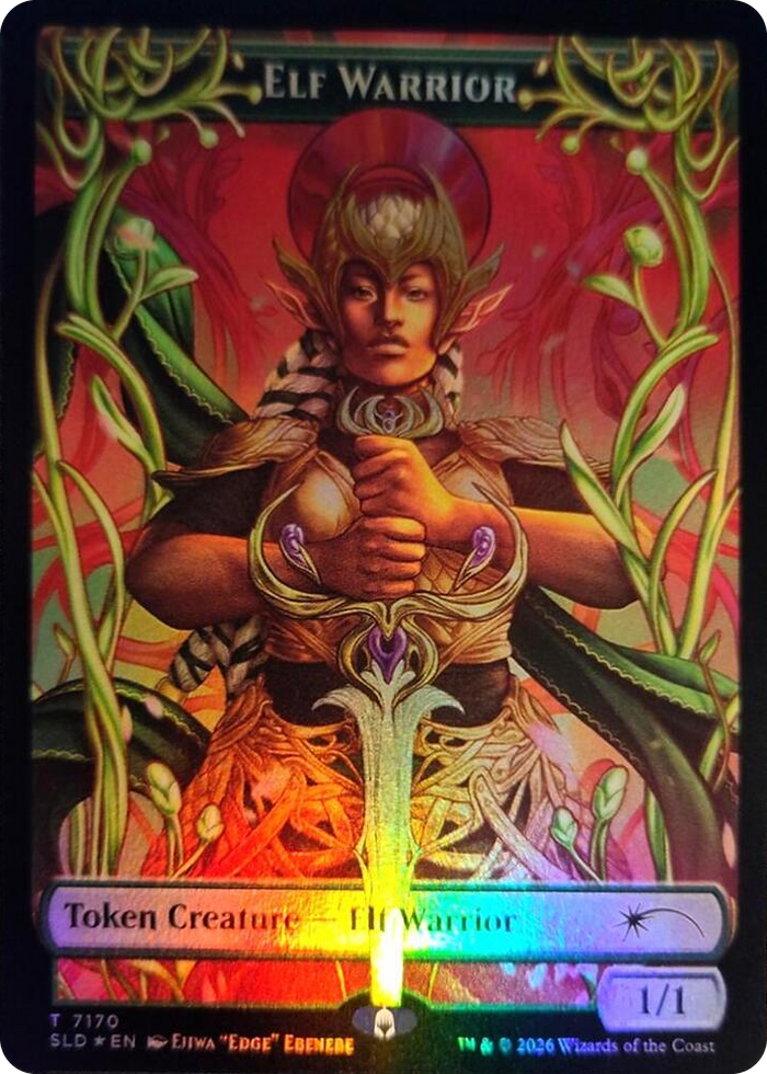 Elf Warrior Token (7170) #7170 T - Secret Lair Drop Series Pokemon card