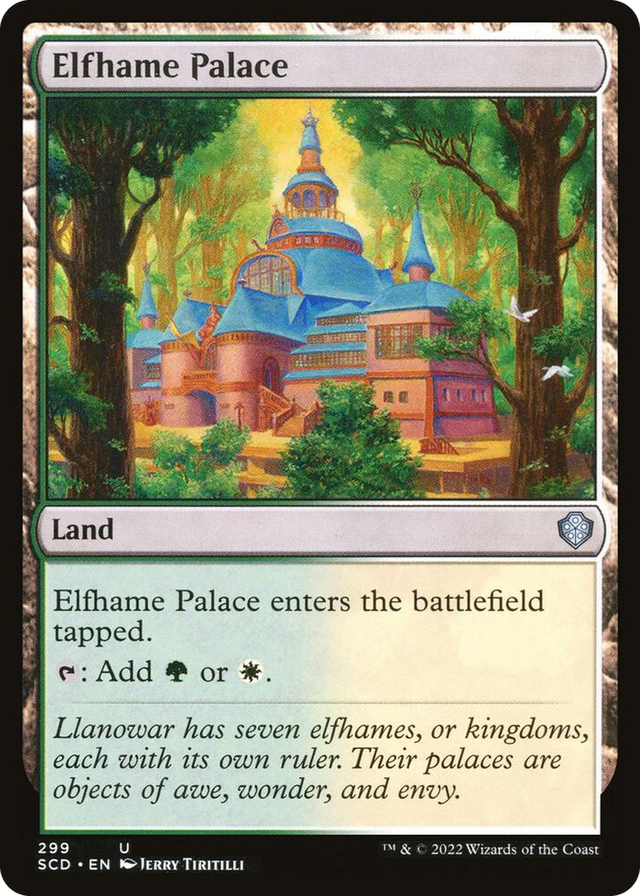 0299 Elfhame Palace U Starter Commander Decks