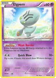 BW055 Elgyem - BW55 Promo Black and White Promos