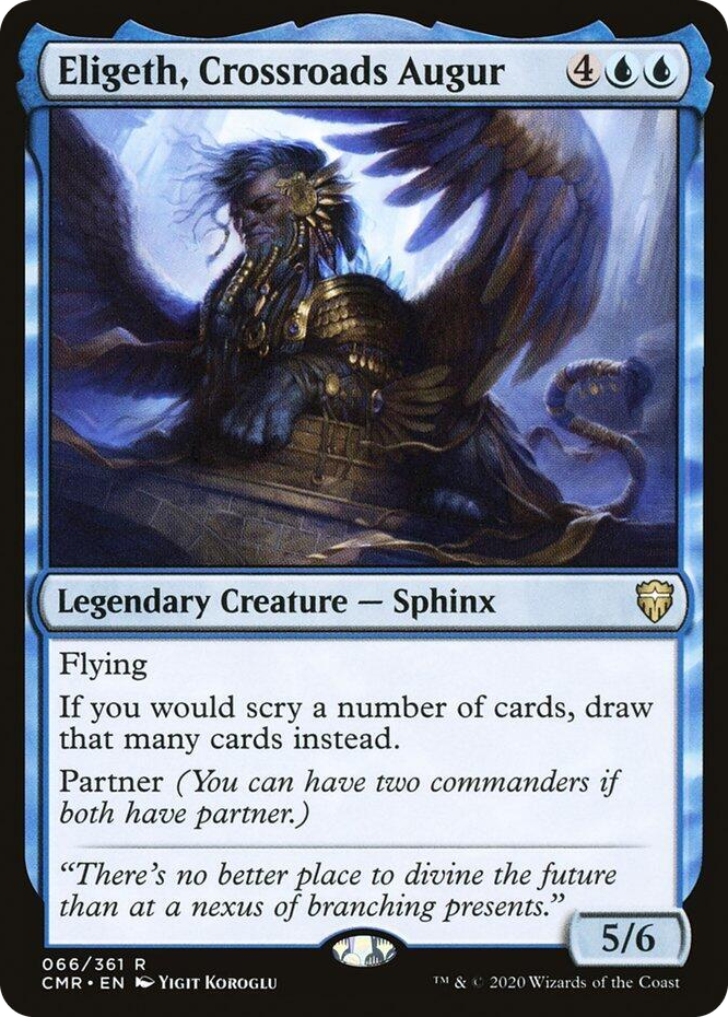 0066 Eligeth, Crossroads Augur R Commander Legends