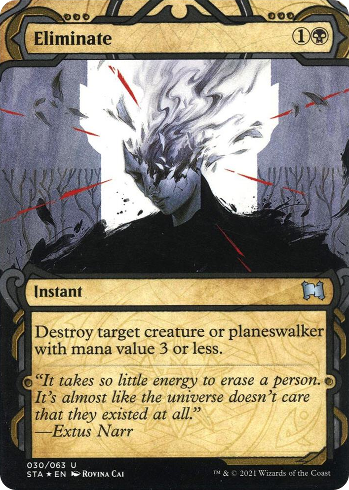 0030 Eliminate (Foil Etched) U Strixhaven: Mystical Archive