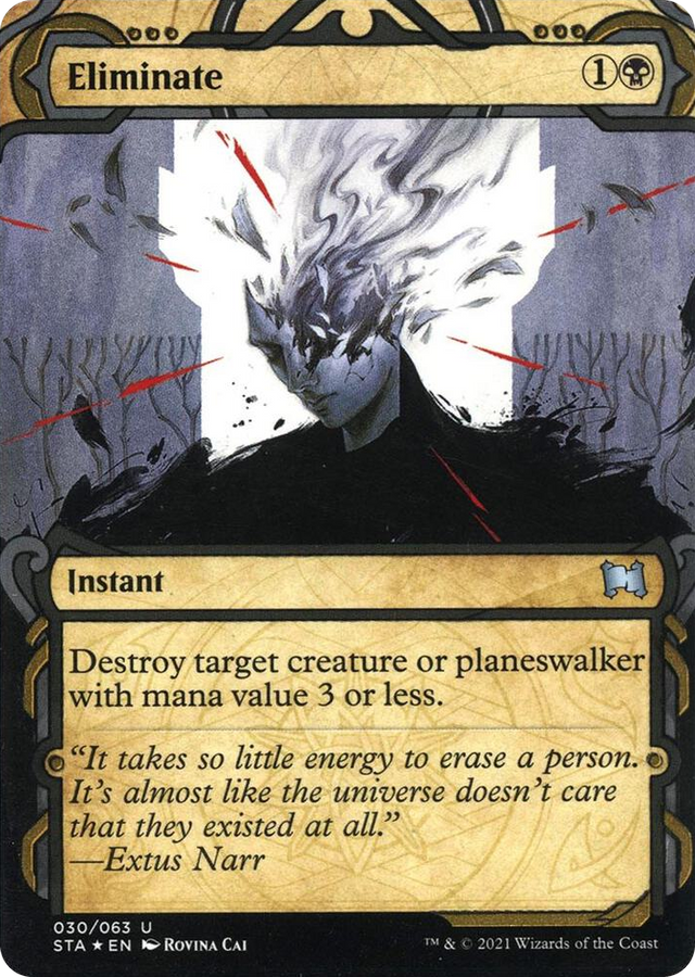 0030 Eliminate (Foil Etched) U Strixhaven: Mystical Archive