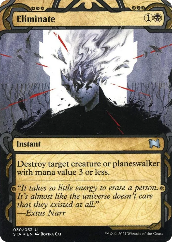 0030 Eliminate (Foil Etched) U Strixhaven: Mystical Archive