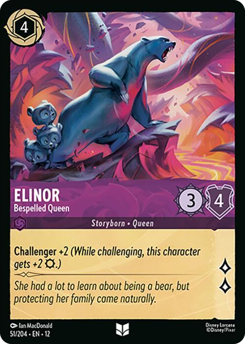 0051 Elinor - Bespelled Queen Uncommon Wilds Unknown