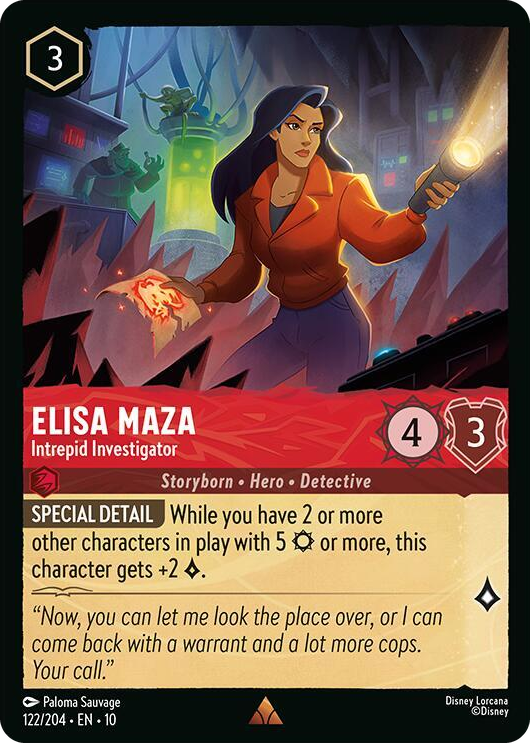 0122 Elisa Maza - Intrepid Investigator Rare Whispers in the Well