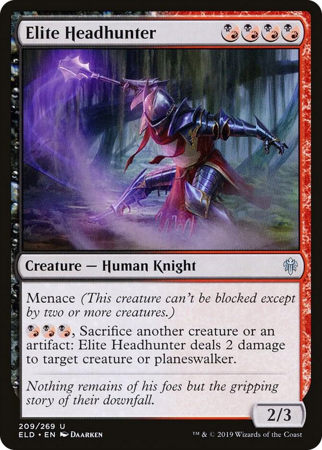 0209 Elite Headhunter U Throne of Eldraine
