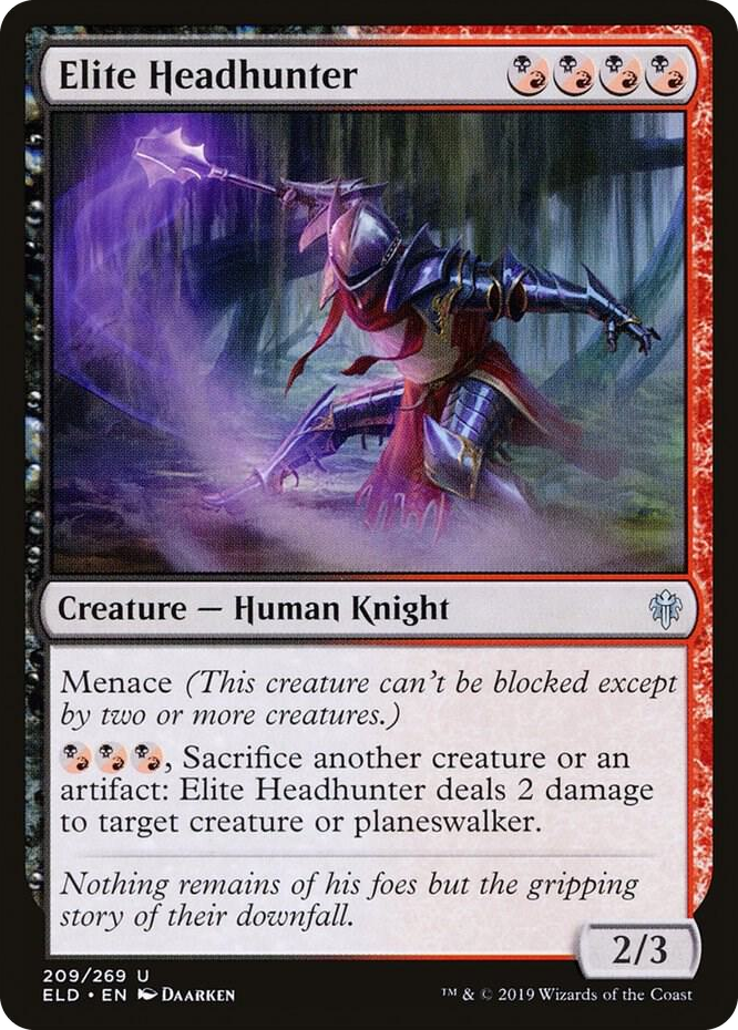 0209 Elite Headhunter U Throne of Eldraine