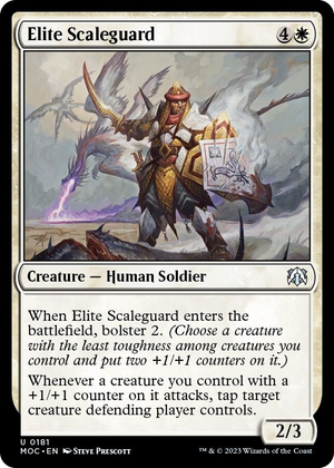 0181 Elite Scaleguard U Commander: March of the Machine