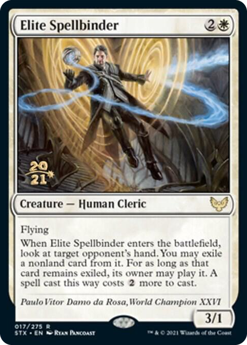 0017 Elite Spellbinder R Prerelease Cards