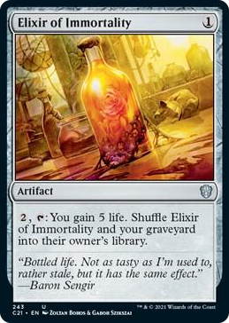 0243 Elixir of Immortality U Commander 2021