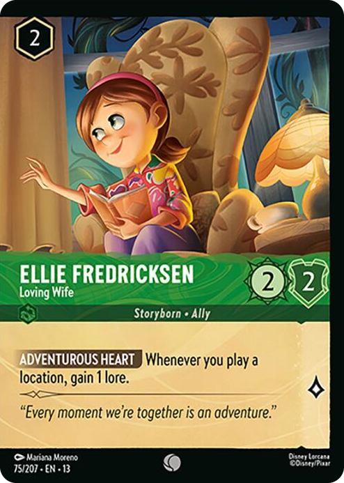 0075 Ellie Fredricksen - Loving Wife (Foil) Common Attack of the Vine!