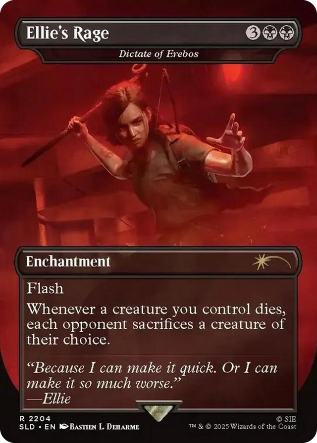 2204 Ellie's Rage - Dictate of Erebos R Secret Lair Drop Series