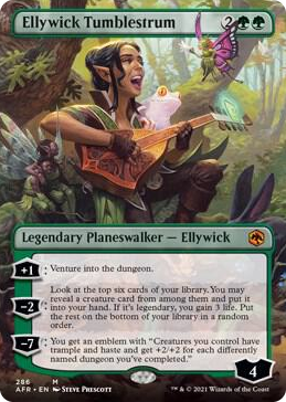 0286 Ellywick Tumblestrum (Borderless) M Adventures in the Forgotten Realms