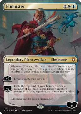 0362 Elminster (Borderless) M Commander Legends: Battle for Baldur's Gate