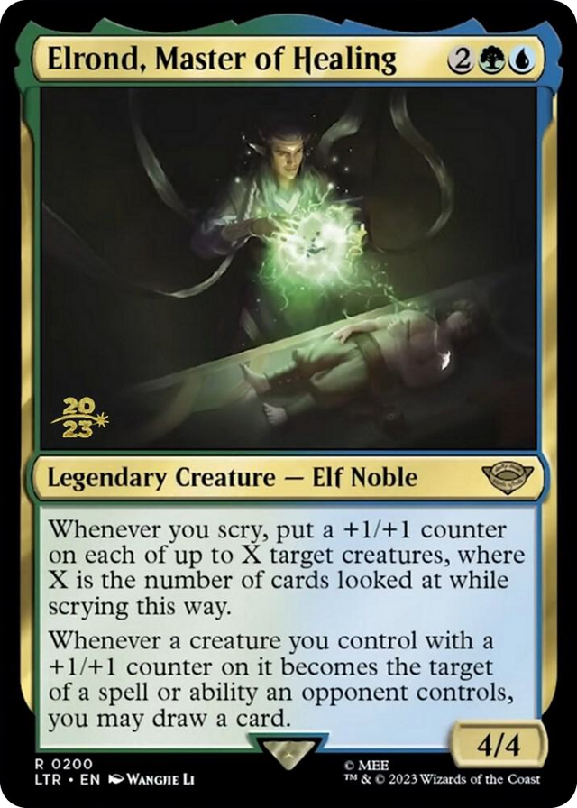 0200 Elrond, Master of Healing R Prerelease Cards