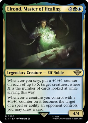 0200 Elrond, Master of Healing R Universes Beyond: The Lord of the Rings: Tales of Middle-earth