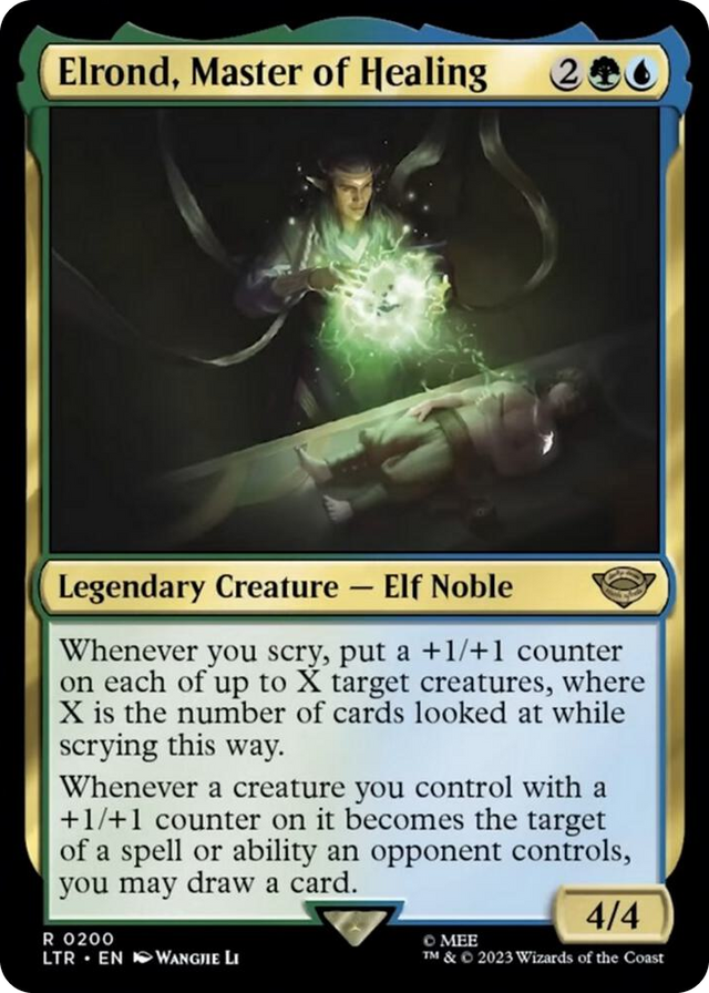 0200 Elrond, Master of Healing R Universes Beyond: The Lord of the Rings: Tales of Middle-earth