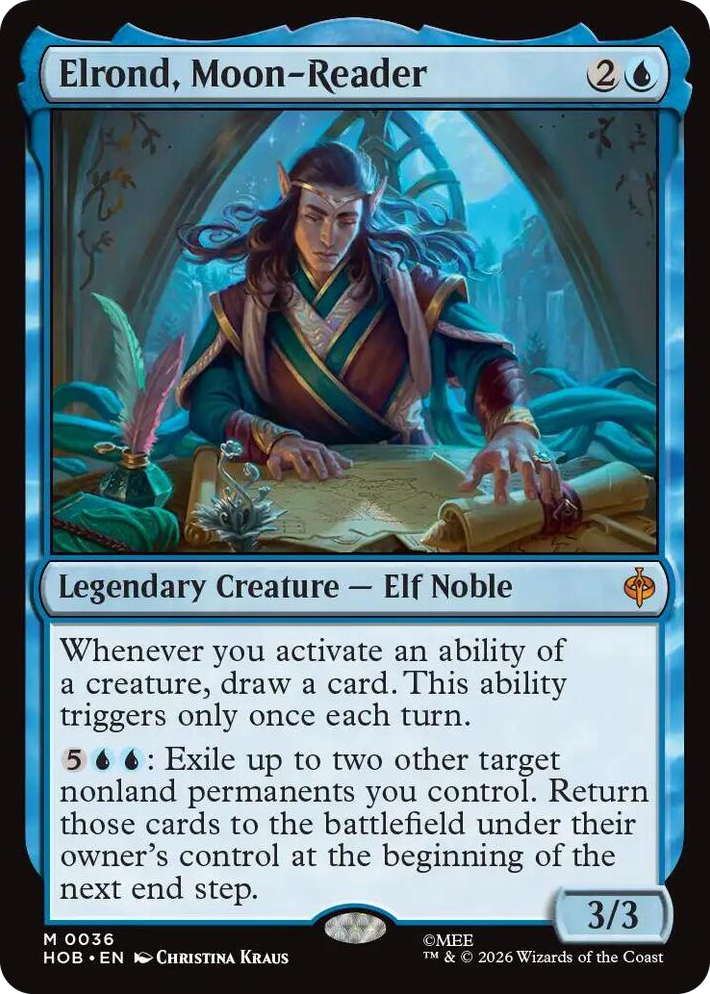 0036 Elrond, Moon-Reader M The Hobbit