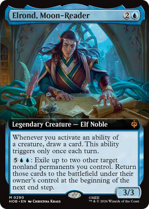 0290 Elrond, Moon-Reader (Extended Art) M The Hobbit