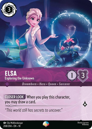 0208 Elsa - Exploring the Unknown (Epic) Epic Whispers in the Well