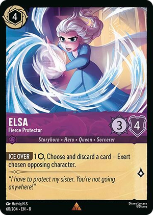 0060 Elsa - Fierce Protector Rare Reign of Jafar