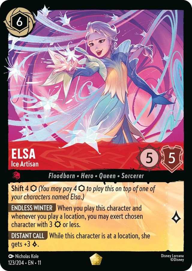 0123 Elsa - Ice Artisan Legendary Winterspell