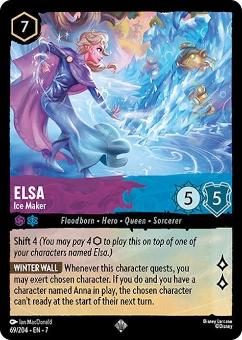 0069 Elsa - Ice Maker Super Rare Archazia's Island