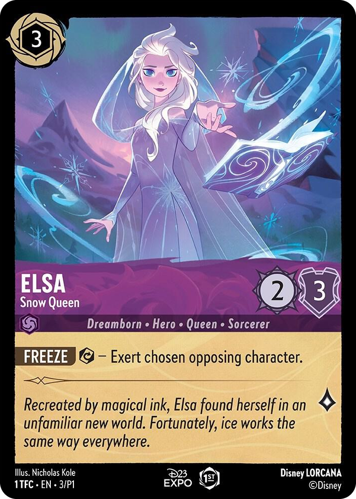 0003 Elsa - Snow Queen Promo D23 Promos