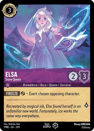 0003 Elsa - Snow Queen Promo D23 Promos