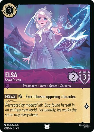 0053 Elsa - Snow Queen Uncommon Fabled