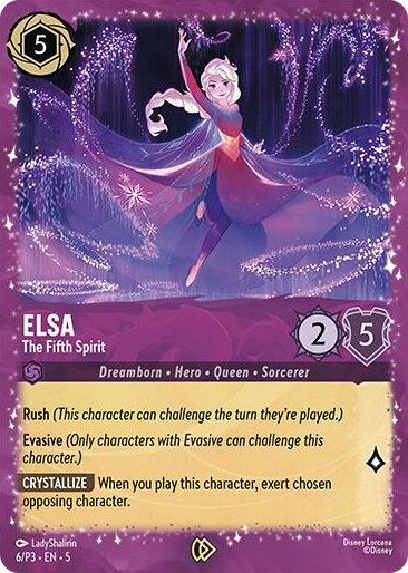 0006 Elsa - The Fifth Spirit Promo Disney Lorcana Promo Cards