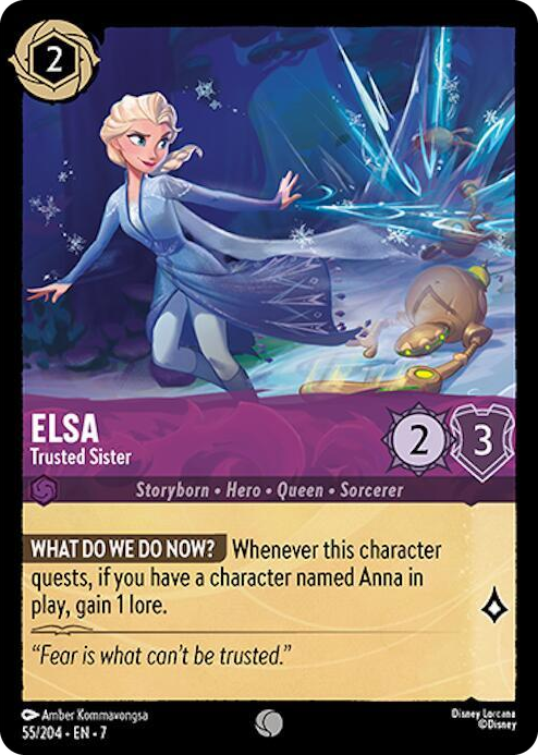0055 Elsa - Trusted Sister Common Archazia's Island