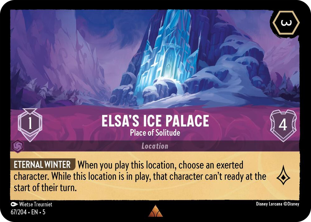 0067 Elsa's Ice Palace - Place of Solitude Rare Shimmering Skies