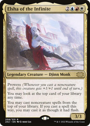 0208 Elsha of the Infinite R Double Masters 2022