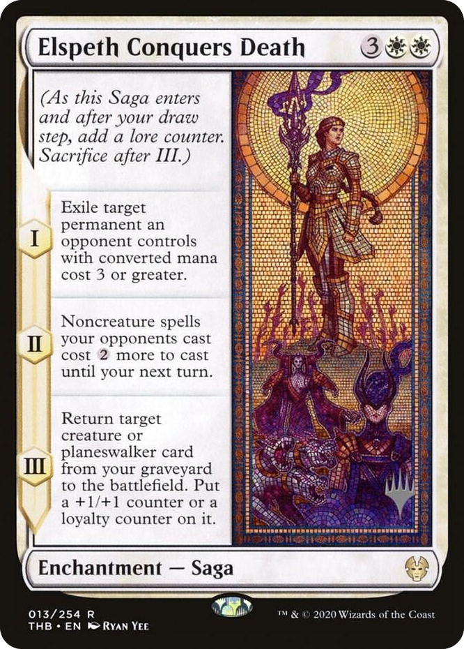 0013 Elspeth Conquers Death R Promo Pack: Theros Beyond Death