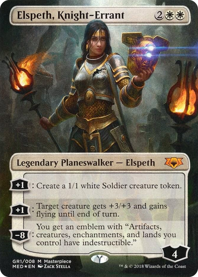 GR001 Elspeth, Knight-Errant M Mythic Edition: Guilds of Ravnica