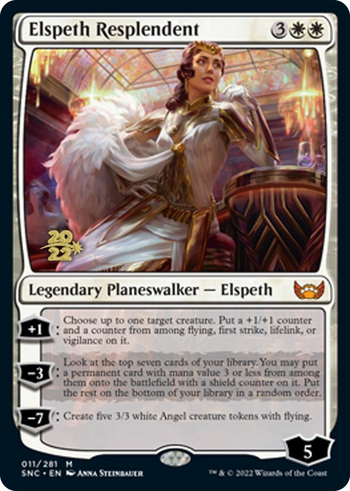 Elspeth Resplendent #11 M - Prerelease Cards Pokemon card