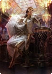 0003 Elspeth Resplendent Art Card (3/81) S Art Series: Streets of New Capenna